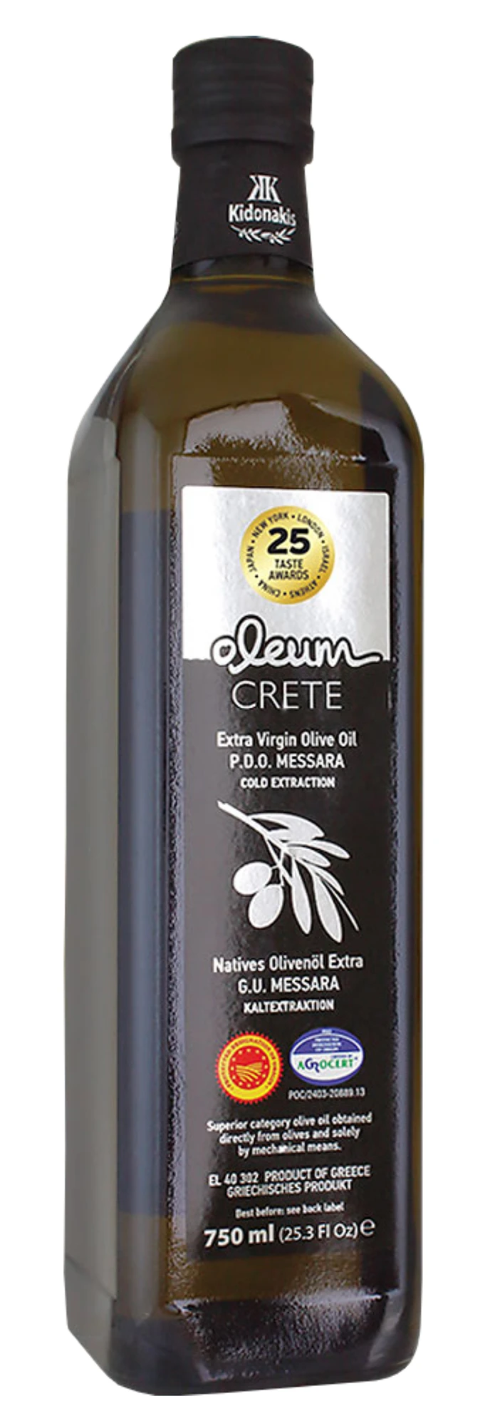 Ekstra devičansko maslinovo ulje 750 ml Oleum Crete